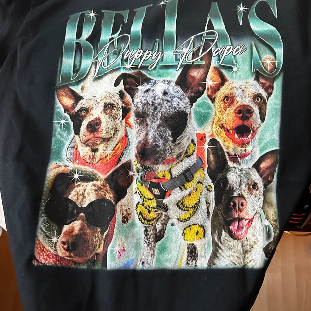 Custom Vintage Bootleg Tee Pet Version